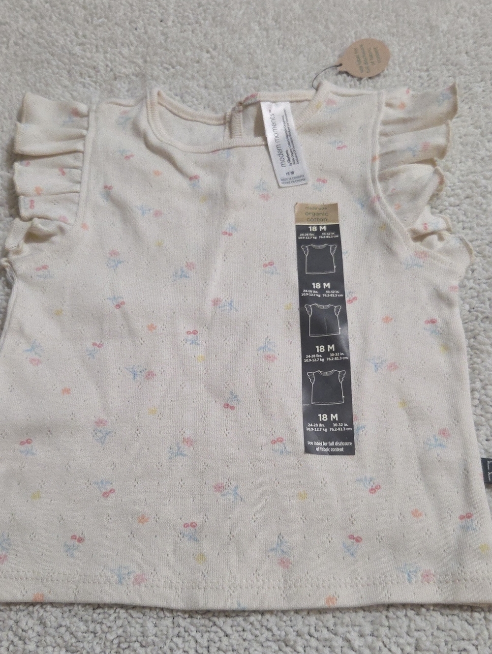 NWT MODERN MOMENTS GIRLS TSHIRT